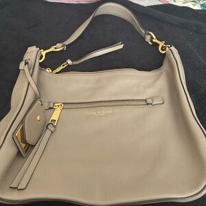 MARC JACOBS RECRUIT LEATHER SHOULDER BAG
